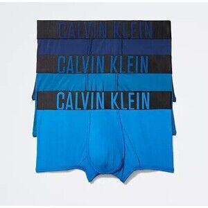 CALVIN KLEIN Mens XL 3 Pack Intense Power Boxer Brief Microfiber Stretch Logo
